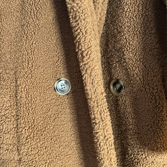 Apparis Faux Sherling Teddy Bear Long Jacket Size XS - Picture 5 of 6